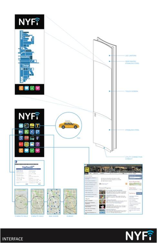 Illustration for article titled Este es el diseño que inspirará las futuras cabinas telefónicas de Nueva York
